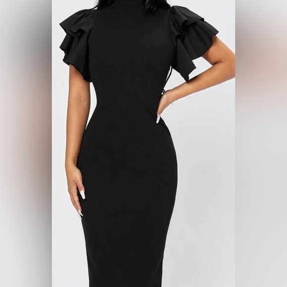 Bodycon dress - black - Picture 2 of 2